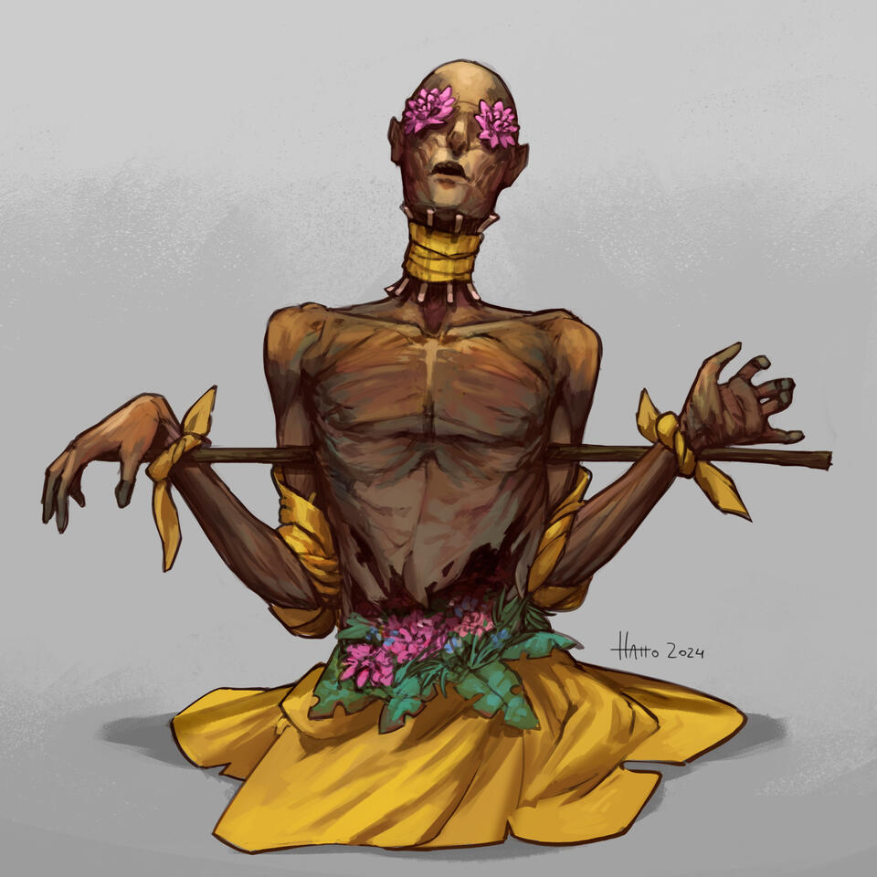 Corpse bouquet