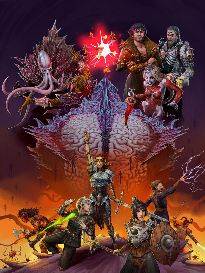 BG3 Fanart Cover